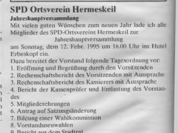 Rund um Hermeskeil 1995